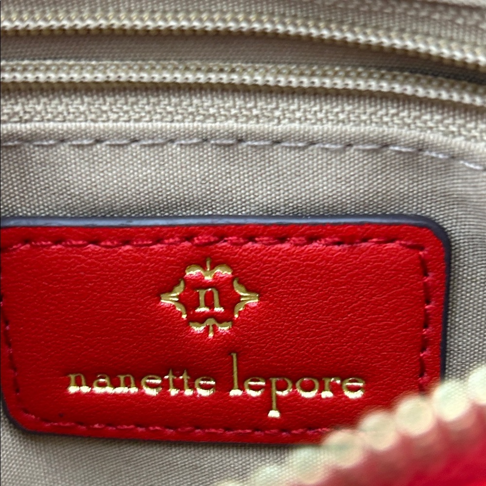Nanette Lepore Vibrant Red Wristlet - Picture 8 of 11